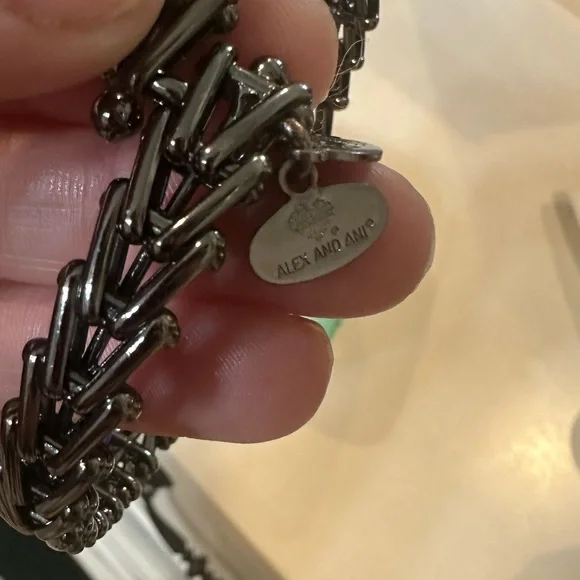 Alex and Ani Silver Bracelet - Picture 3 of 5
